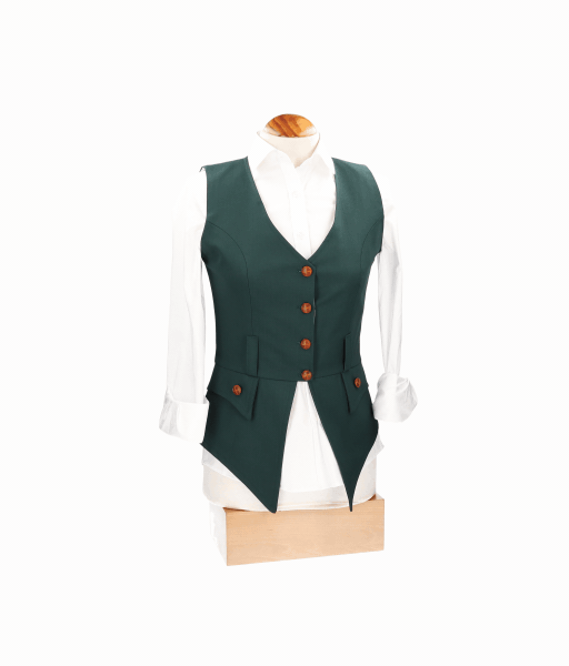 Diana green vest