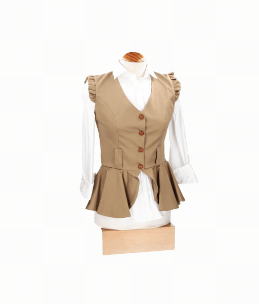 Gilet crétois beige