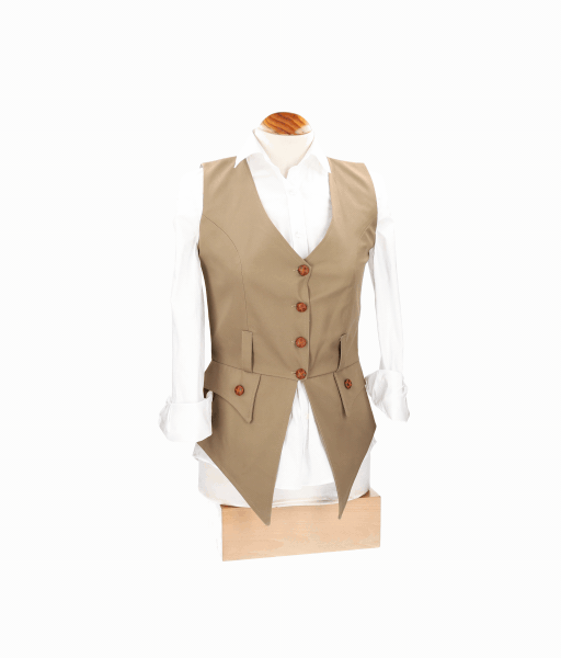 Tan Diana Vest