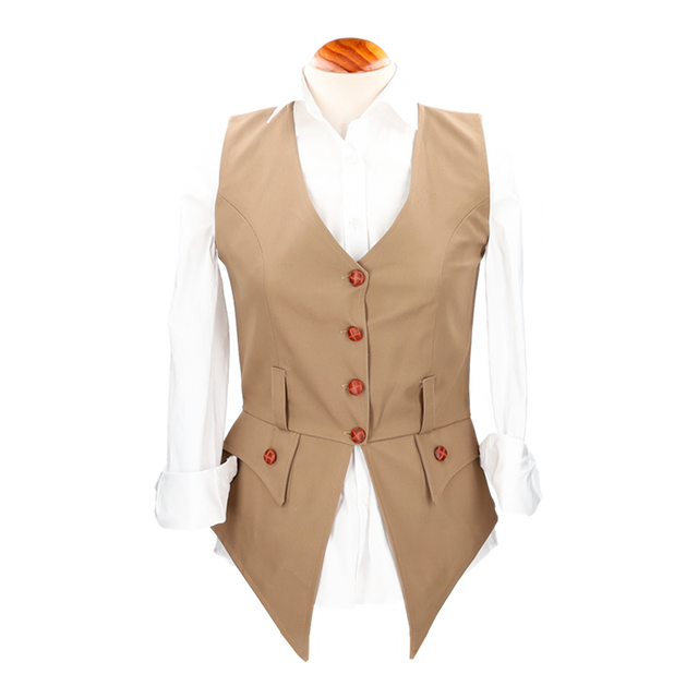 CHALECO DIANA TOSTADO