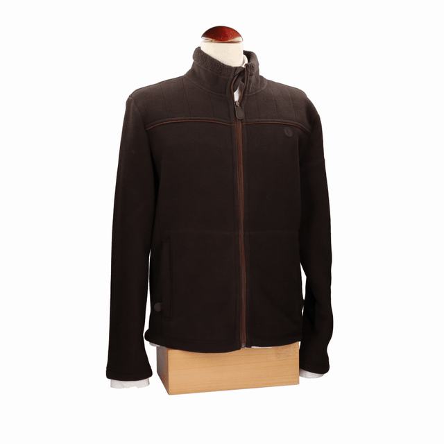 ORLEANS BROWN FLEECE JACKET