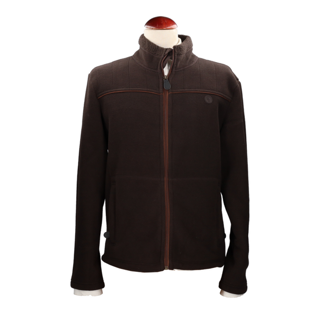 ORLEANS BROWN FLEECE JACKET