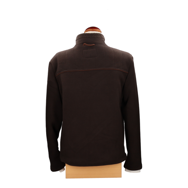 ORLEANS BROWN FLEECE JACKET