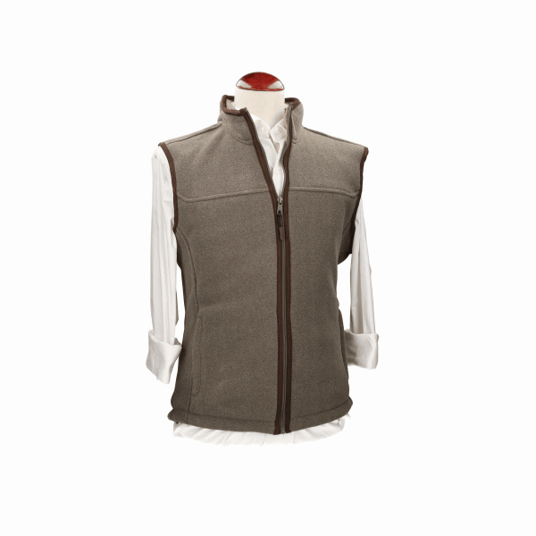 Chaleco Polar Ceniza