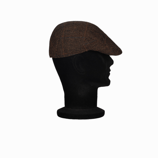 GORRA ESPIGA FINA MARRON