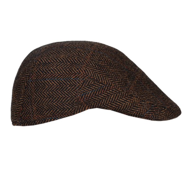 GORRA ESPIGA FINA MARRON