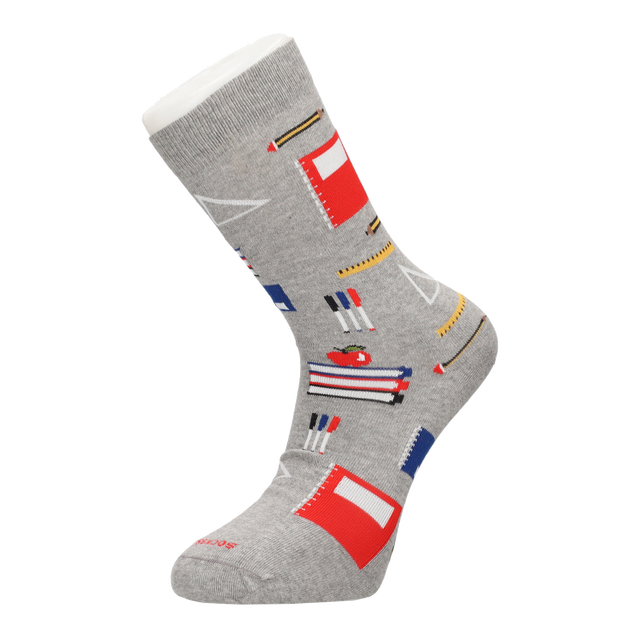 CALCETIN COLEGIO GRIS