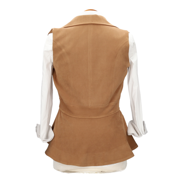 GILET EN CUIR DE PORTO