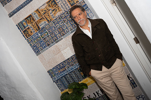 Sevilla green suede jacket