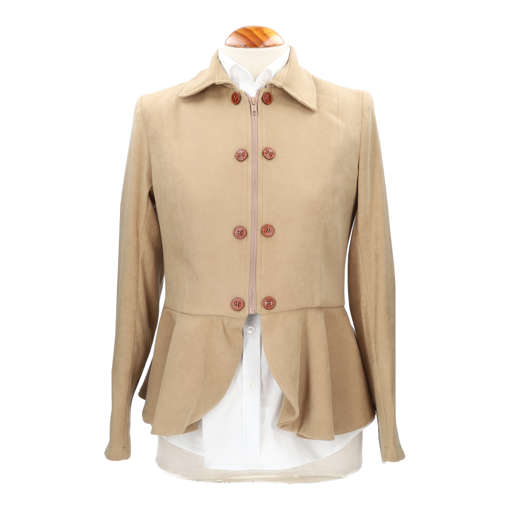 Chaqueta Tavira Antelina Beige