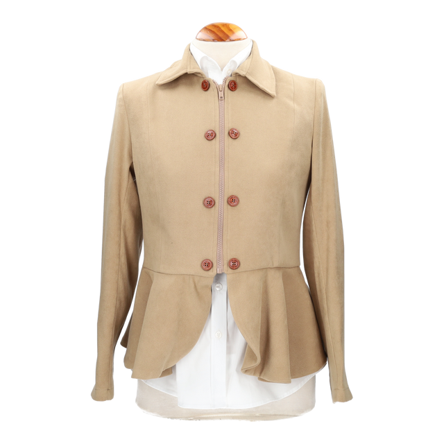 Chaqueta Tavira Antelina Beige