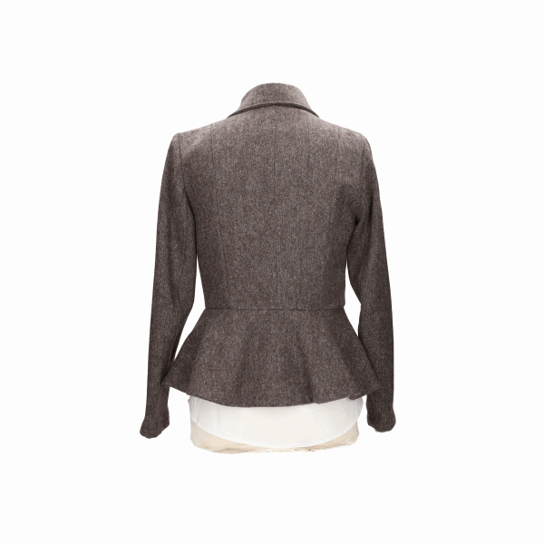 CHAQUETA TAVIRA MEZCLILLA MARRON