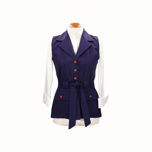 Gilet bleu Calima