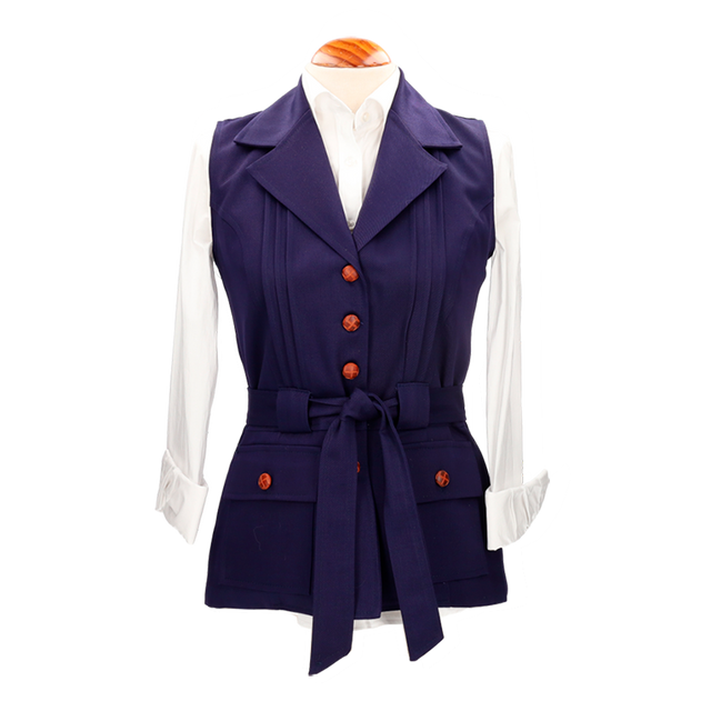 Gilet bleu Calima
