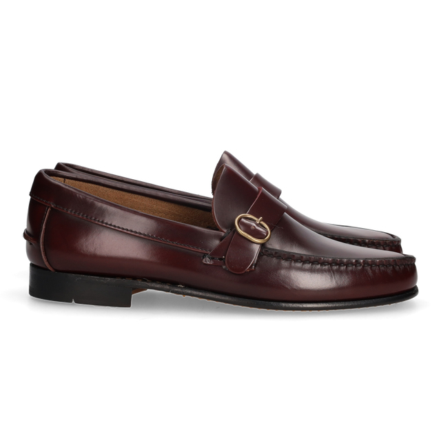 MOCAS À BOUCLE EN CORDOVE ANCIENNE