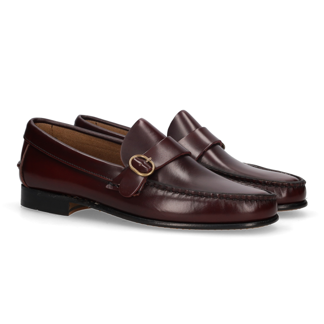 MOCAS À BOUCLE EN CORDOVE ANCIENNE