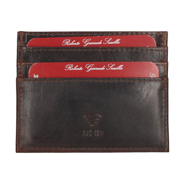 TARJETERO BORDADO VERDE-BEIGE B/E