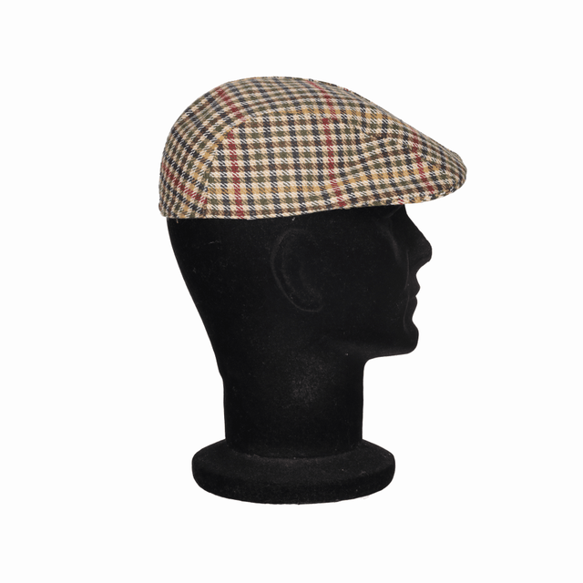 CASQUETTE À CARREAUX MULTICOLORE