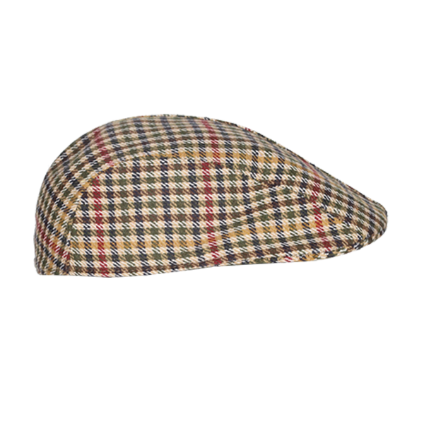 CASQUETTE À CARREAUX MULTICOLORE