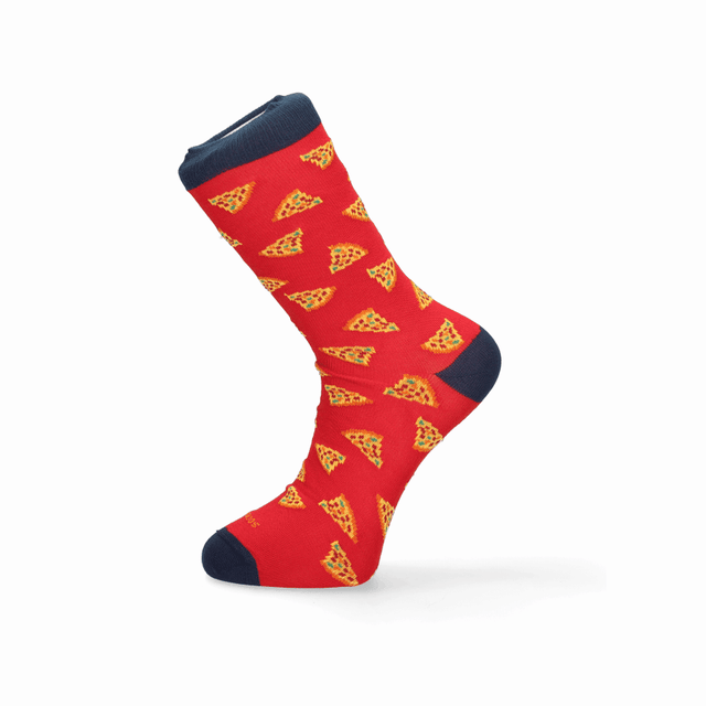 CALCETIN PIZZA ROJO