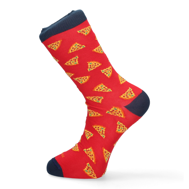 CALCETIN PIZZA ROJO