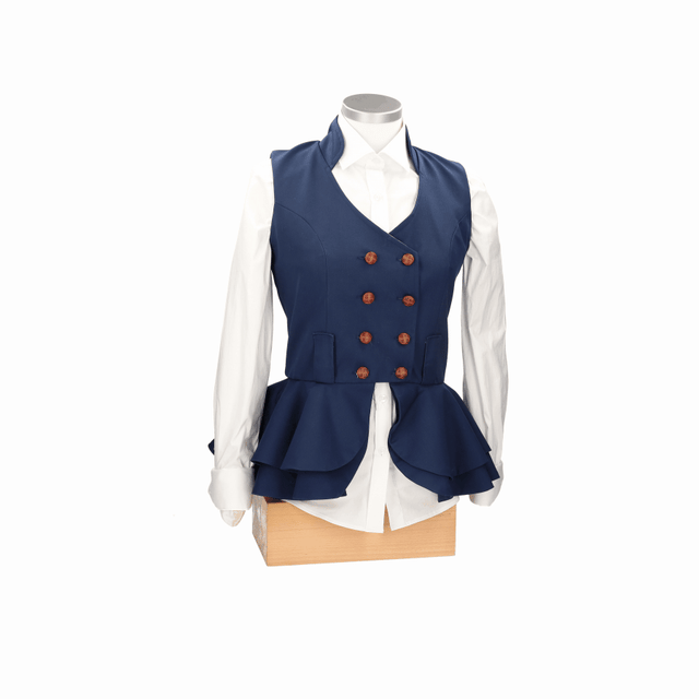 GILET BLEU GALATEA