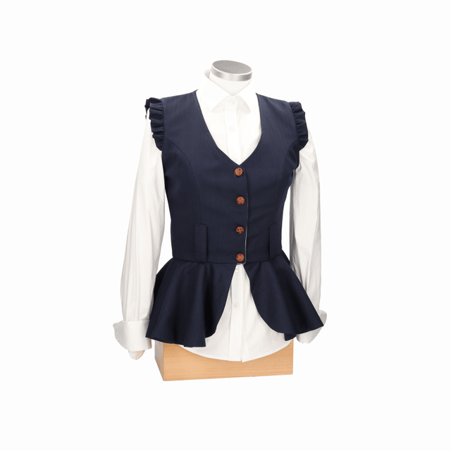 GILET BLEU DE CRÈTE