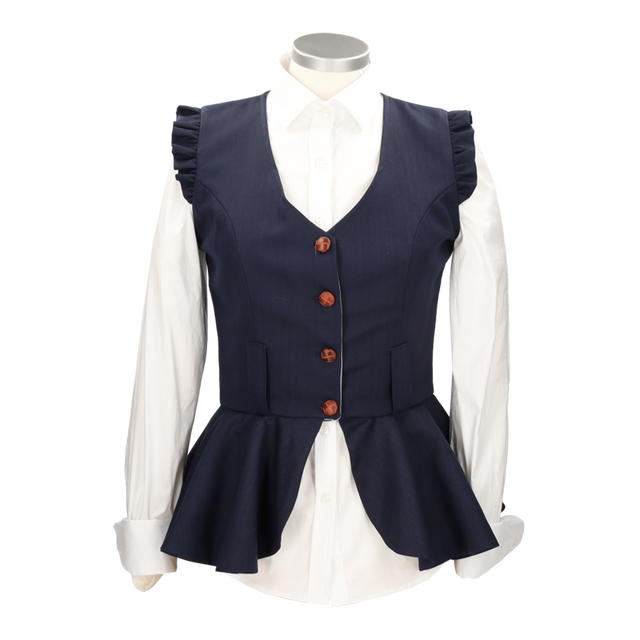 GILET BLEU DE CRÈTE