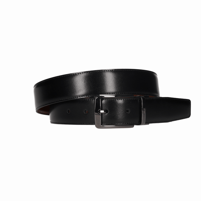 CINTURON REVERSIBLE NEGRO/CUERO