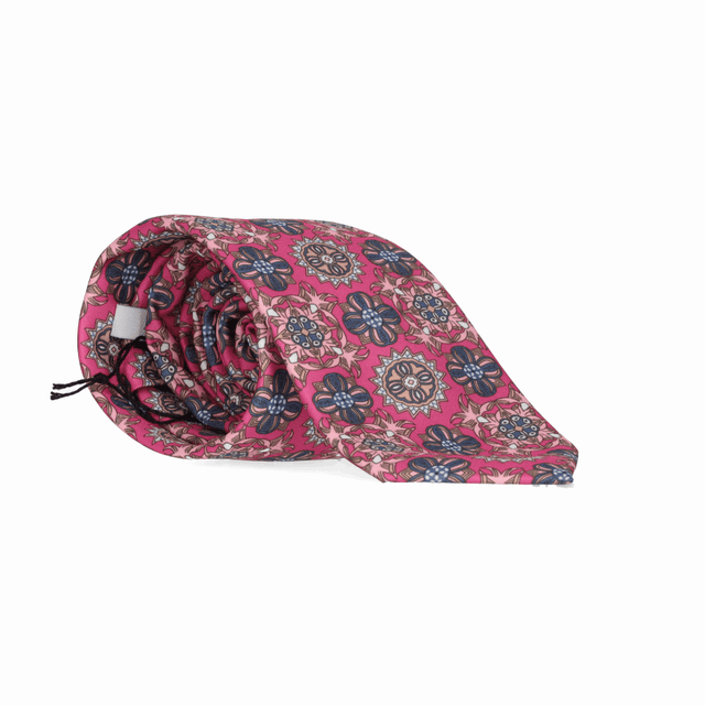 CORBATA DETALLES GRANDES FUCSIA