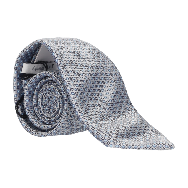 CORBATA GRIS ADORNOS