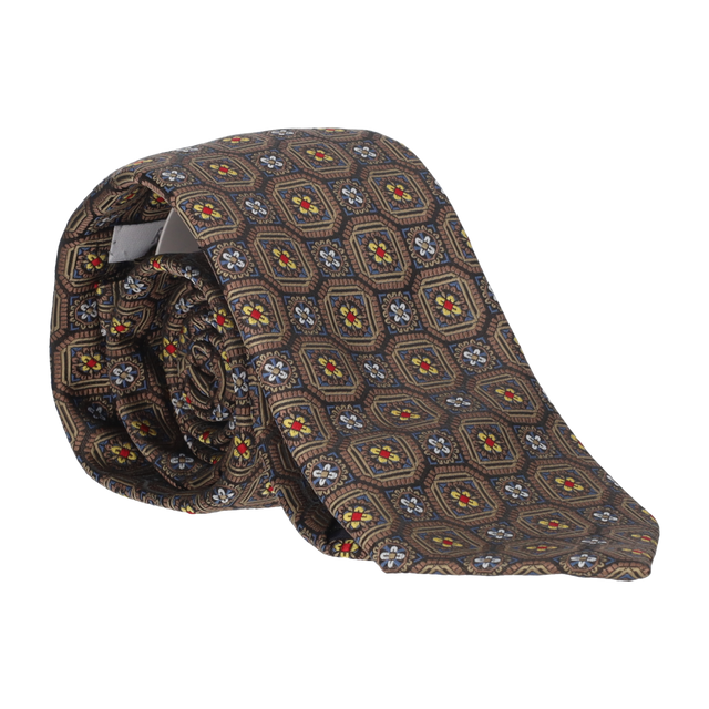 CORBATA MARRON ADORNO FLORES