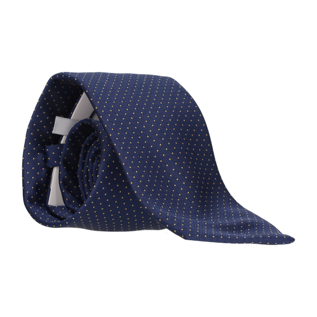 CORBATA AZULINA LUNAR AMARILLO