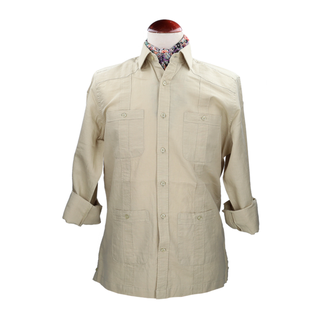 CAMISA CUBANA VERDE