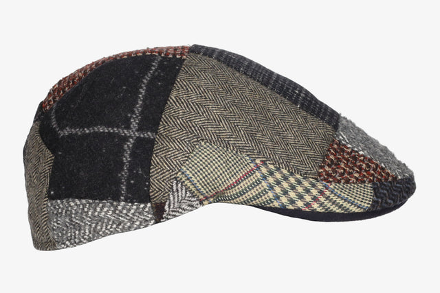 GORRA PATCHWORK GRIS