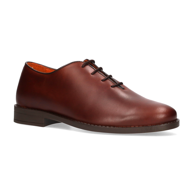 ZAPATO INGLÉS DE PIEL PARA POLAINA