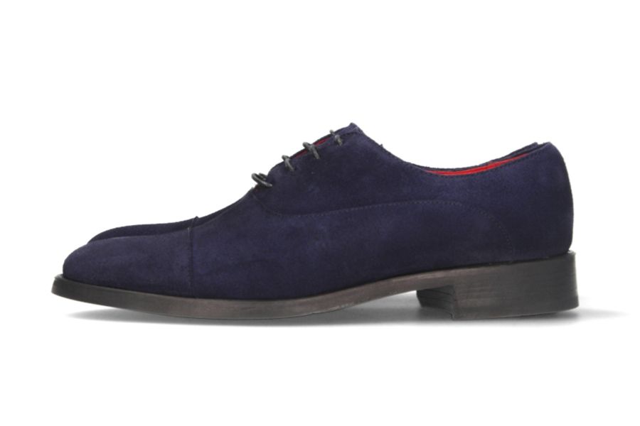 Blue Suede English Shoe