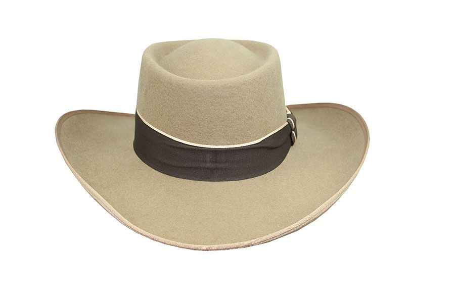 Sombrero Gambler Lana Nutria