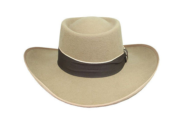 Sombrero Gambler Lana Nutria