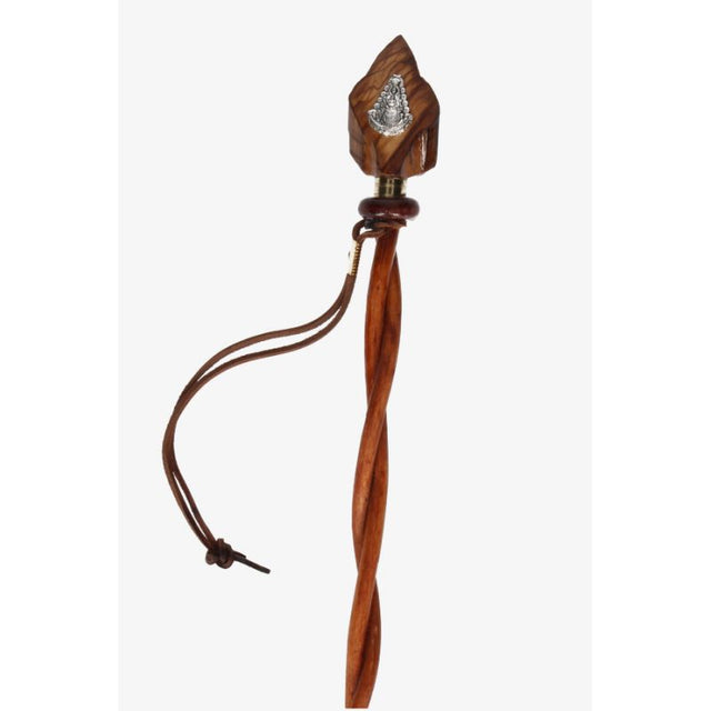Virgin of Rocío Handle Braided Whip