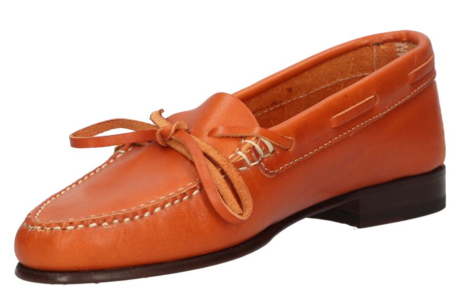 Women's Leather Bow Moccasin
