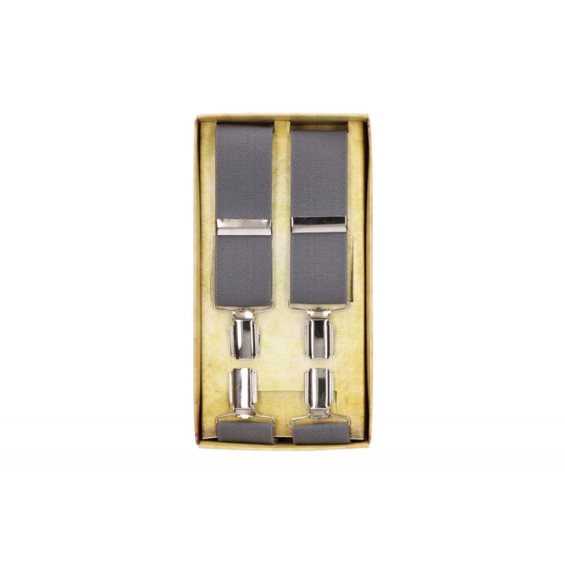 Plain Gray Dress Suspender