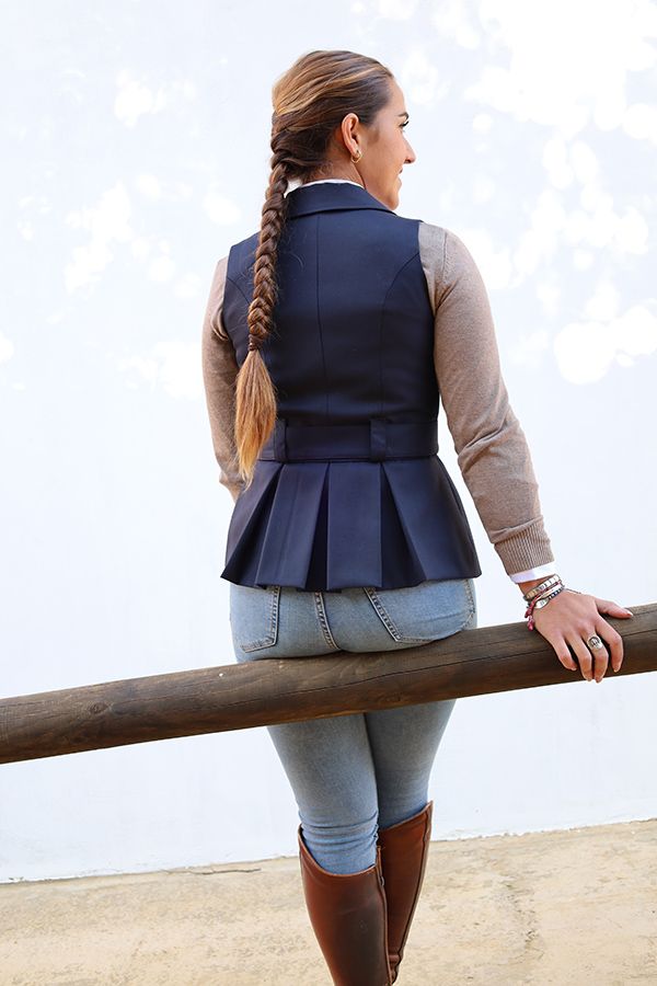 PANDORA BLUE VEST
