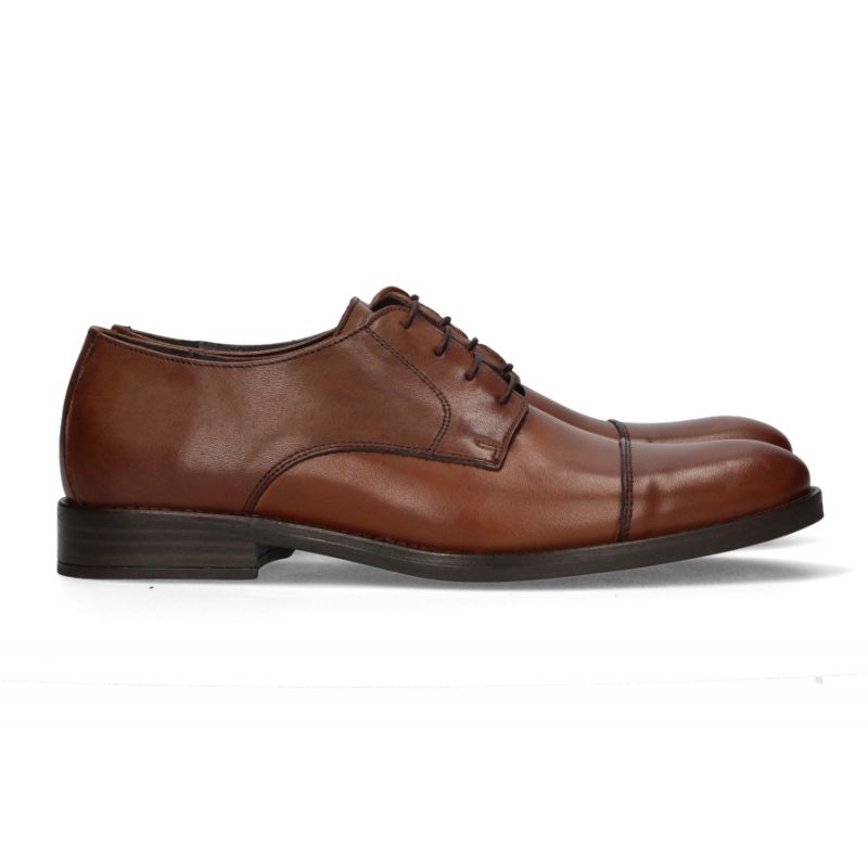 Leather Lace-Up Blucher