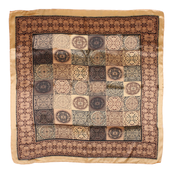 ÉCHARPE EN CACHEMIRE CAMEL/BEIGE