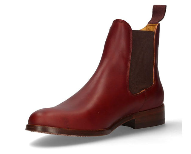 Short Elastic Calf Leather Boot Valverde del Camino