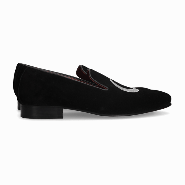 SLIPPERS NEGRO LUNA ESTRELLA