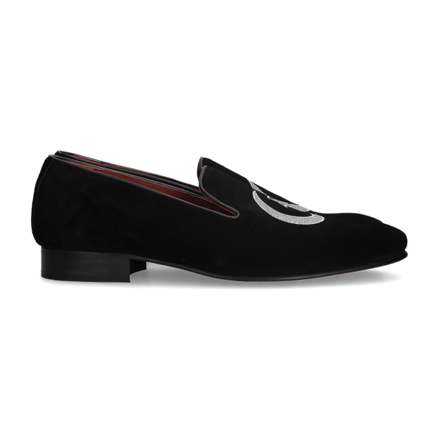 SLIPPERS NEGRO CALAVERA PIRATA
