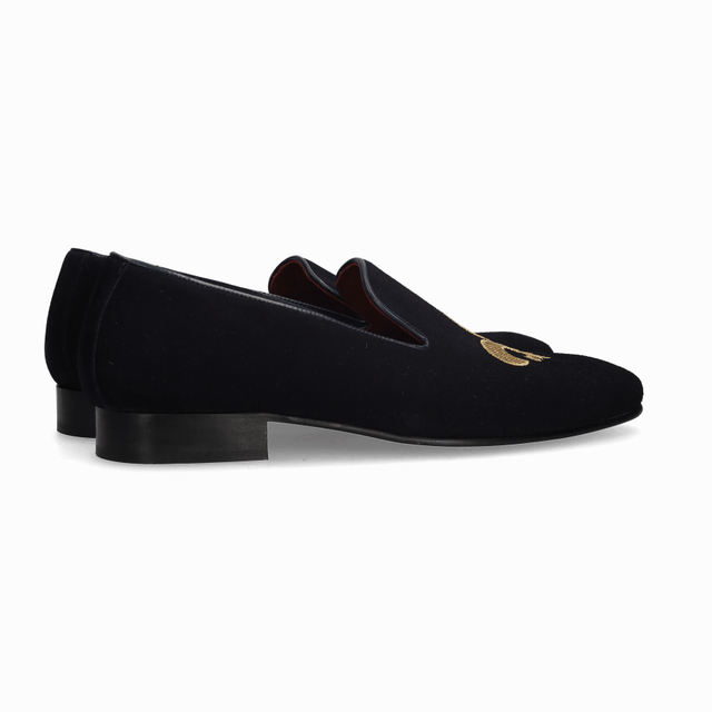 SLIPPERS AZUL FLOR DE LIS