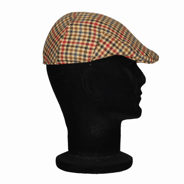 GORRA RENOIR PATA DE GALLO CAMEL